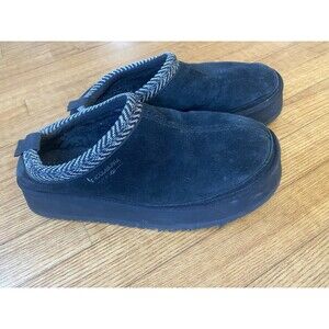 KOOLABURRA BY UGG Women's M Burree Slippers 10 Black Used Teen Gift Goth Preppy